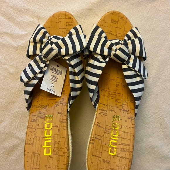 Shoes - 💁‍♀️Chico’s Nautical Wedges